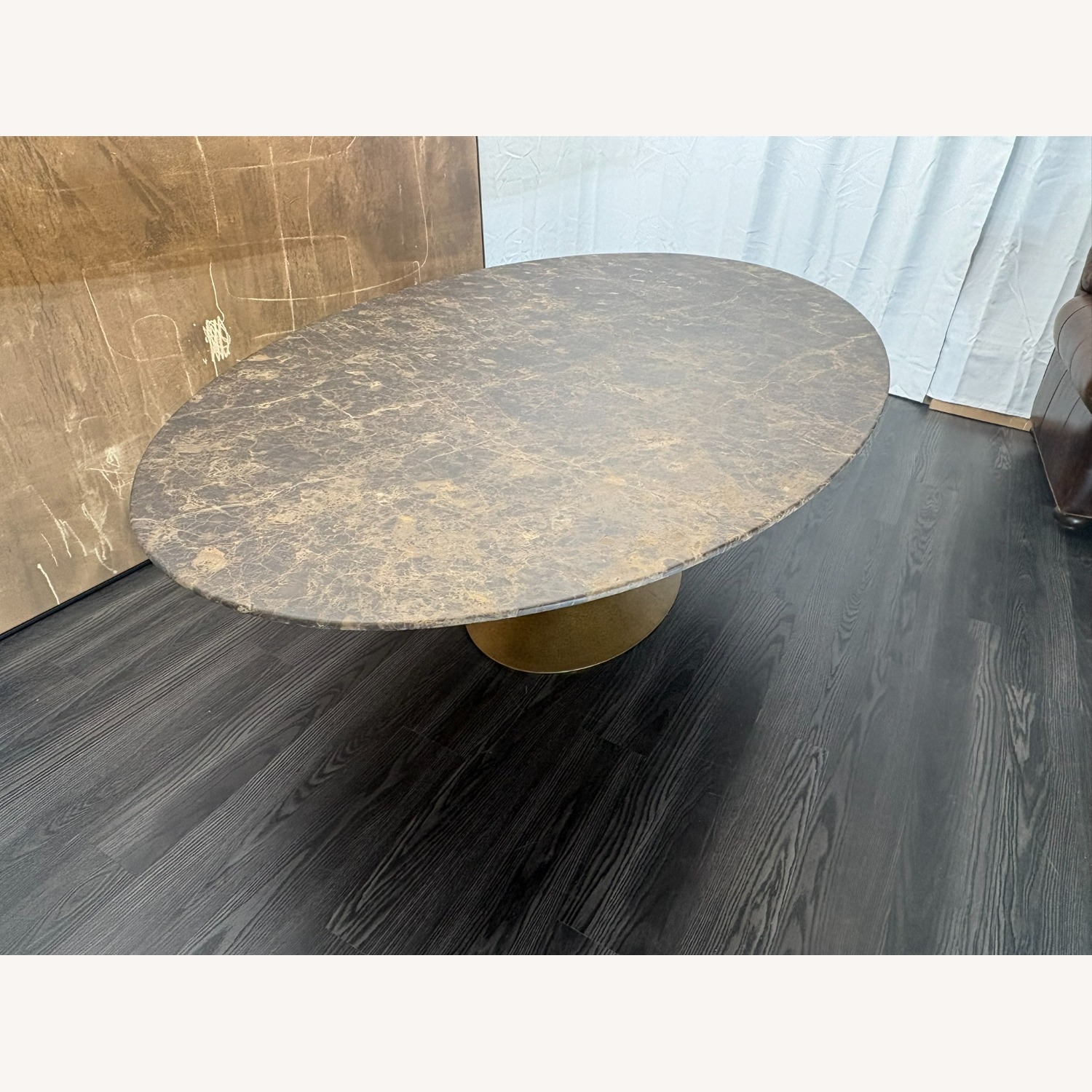 RH Aero Stone Oval Dining Table — 96" - image-31