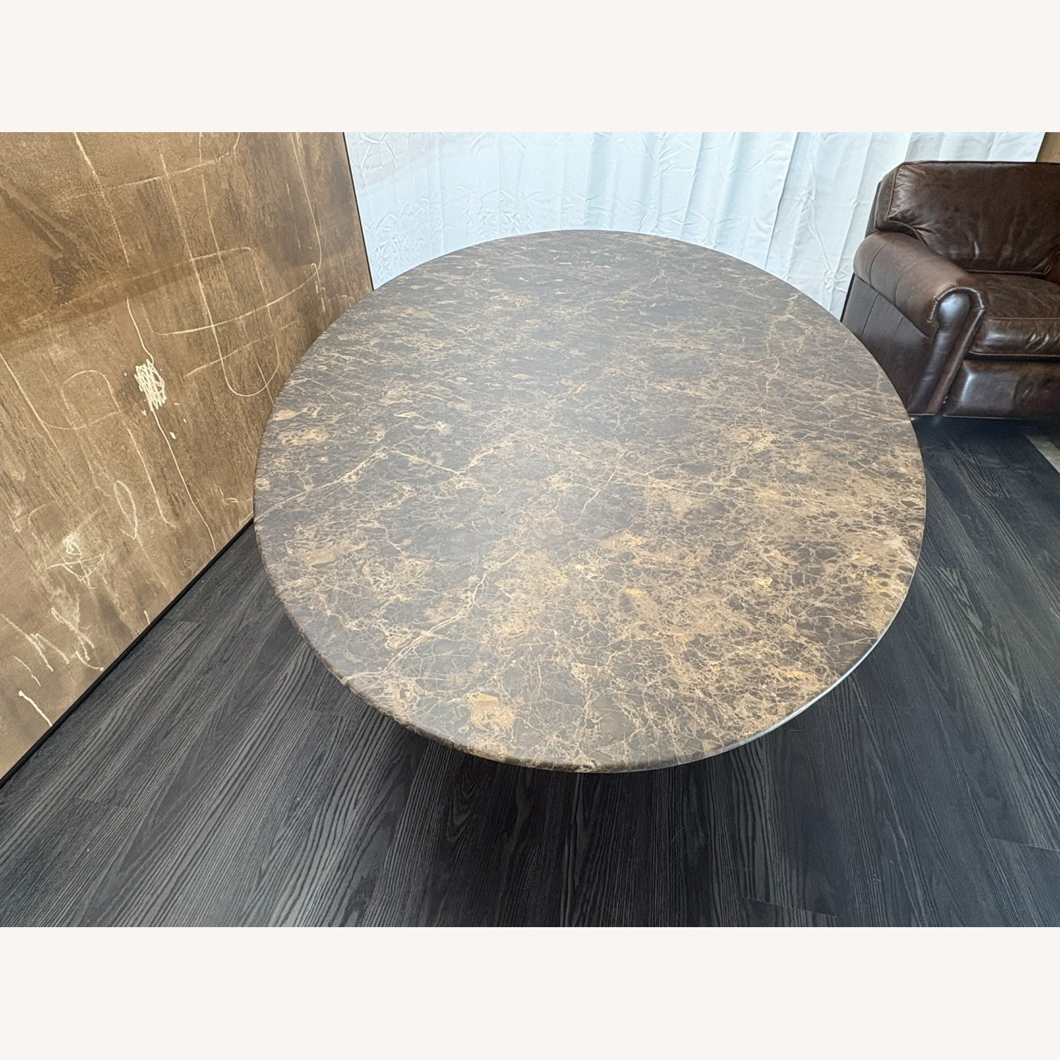 RH Aero Stone Oval Dining Table — 96" - image-29