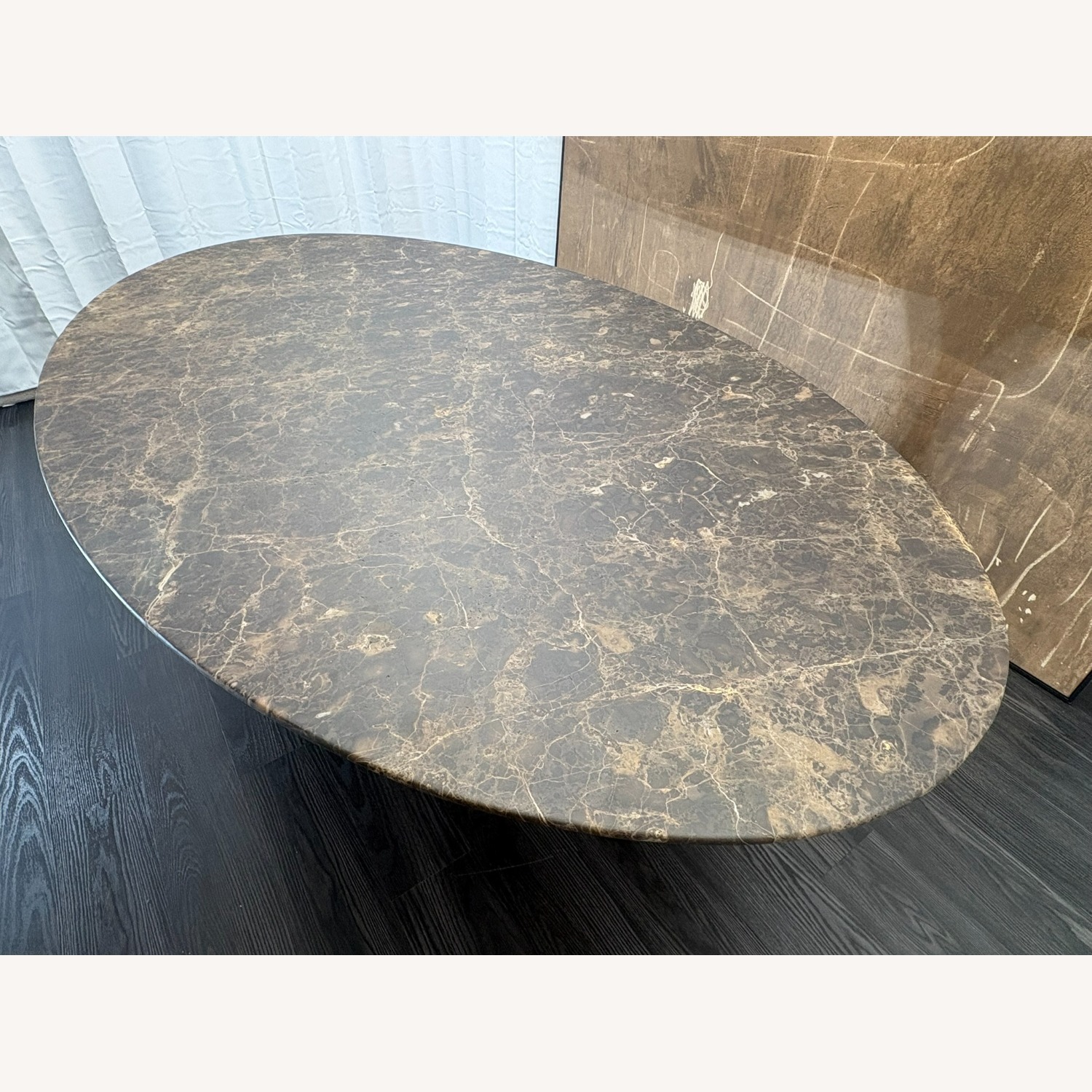 RH Aero Stone Oval Dining Table — 96" - image-18