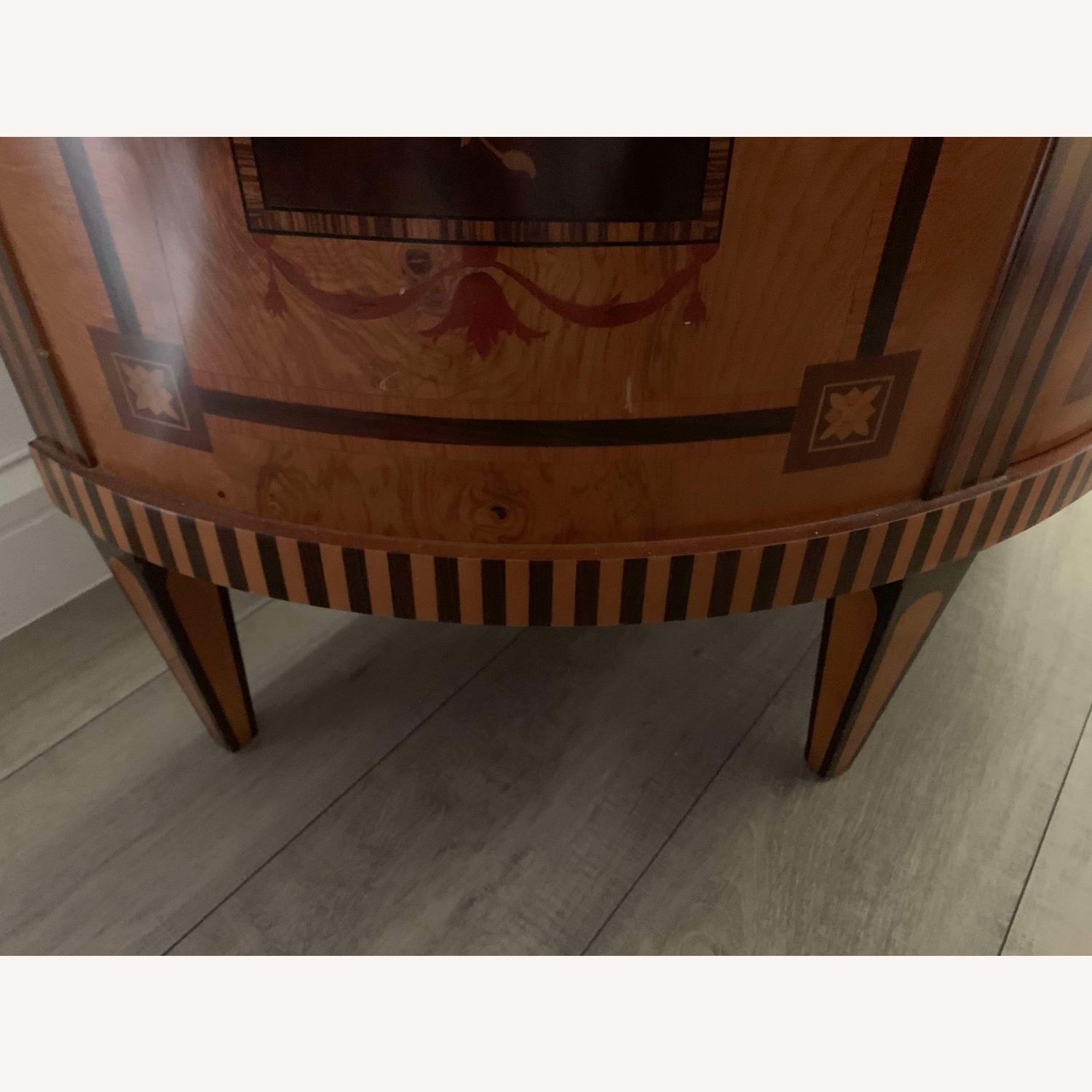 Antique Italian Art Deco Wood Sideboard - image-5