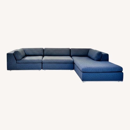 Used Dark Gray Fabric 3+ Piece Sectional for sale on AptDeco