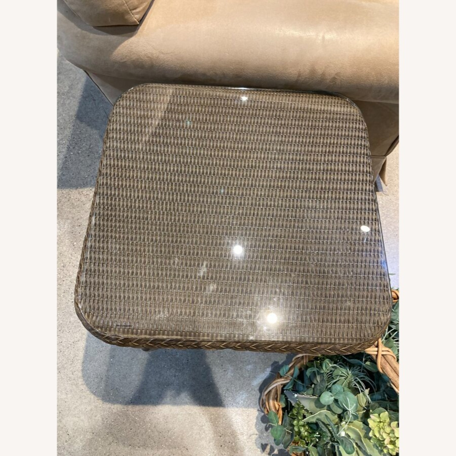 Lloyd Flanders Loom Square End Table  - image-4