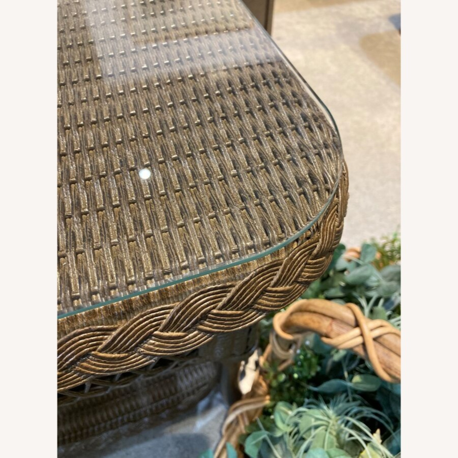 Lloyd Flanders Loom Square End Table  - image-5