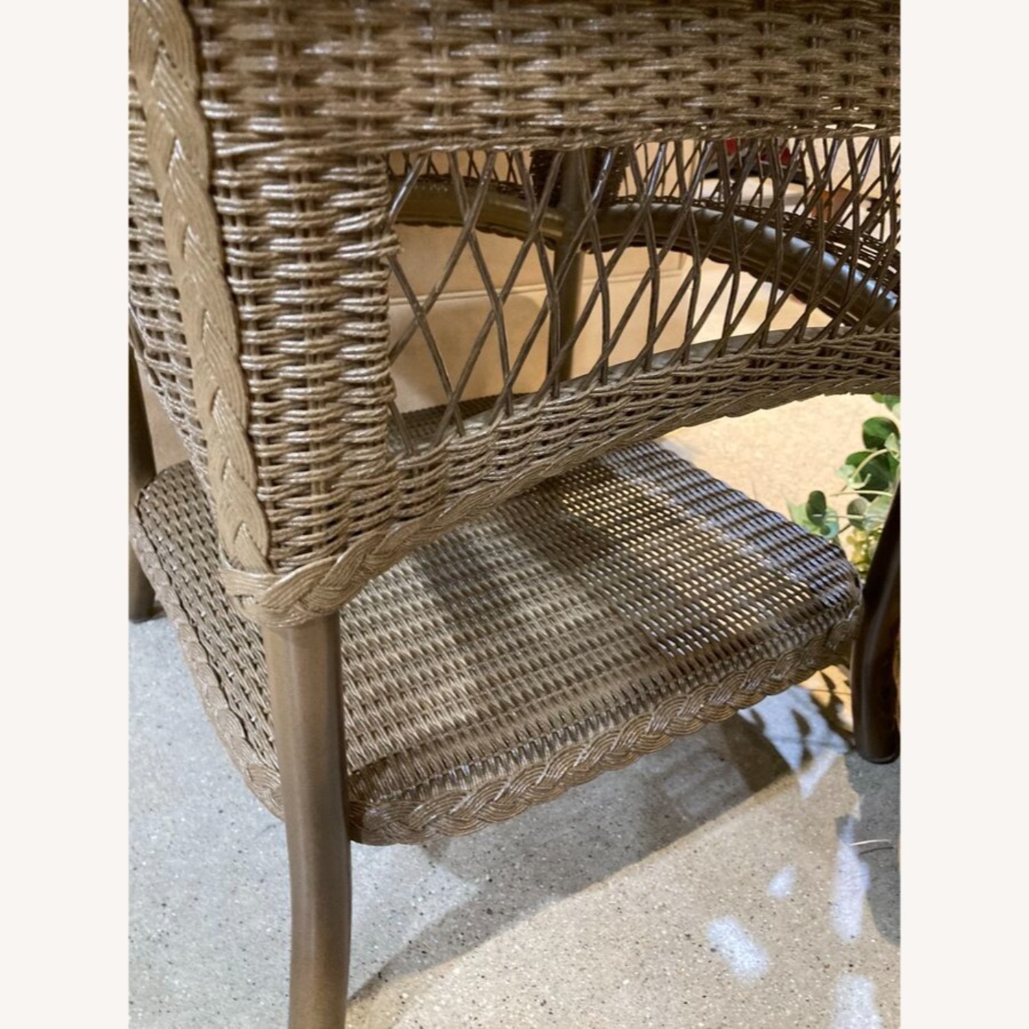Lloyd Flanders Loom Square End Table  - image-8