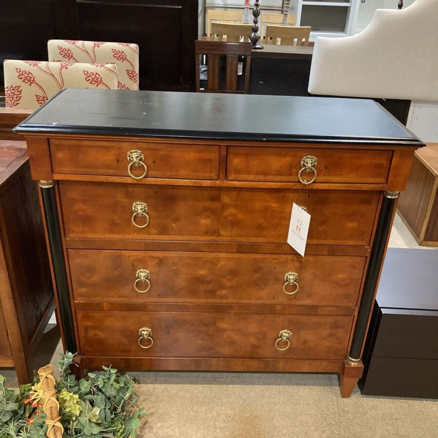 Century Empire Cherry 5-Drawer Dresser - image-3