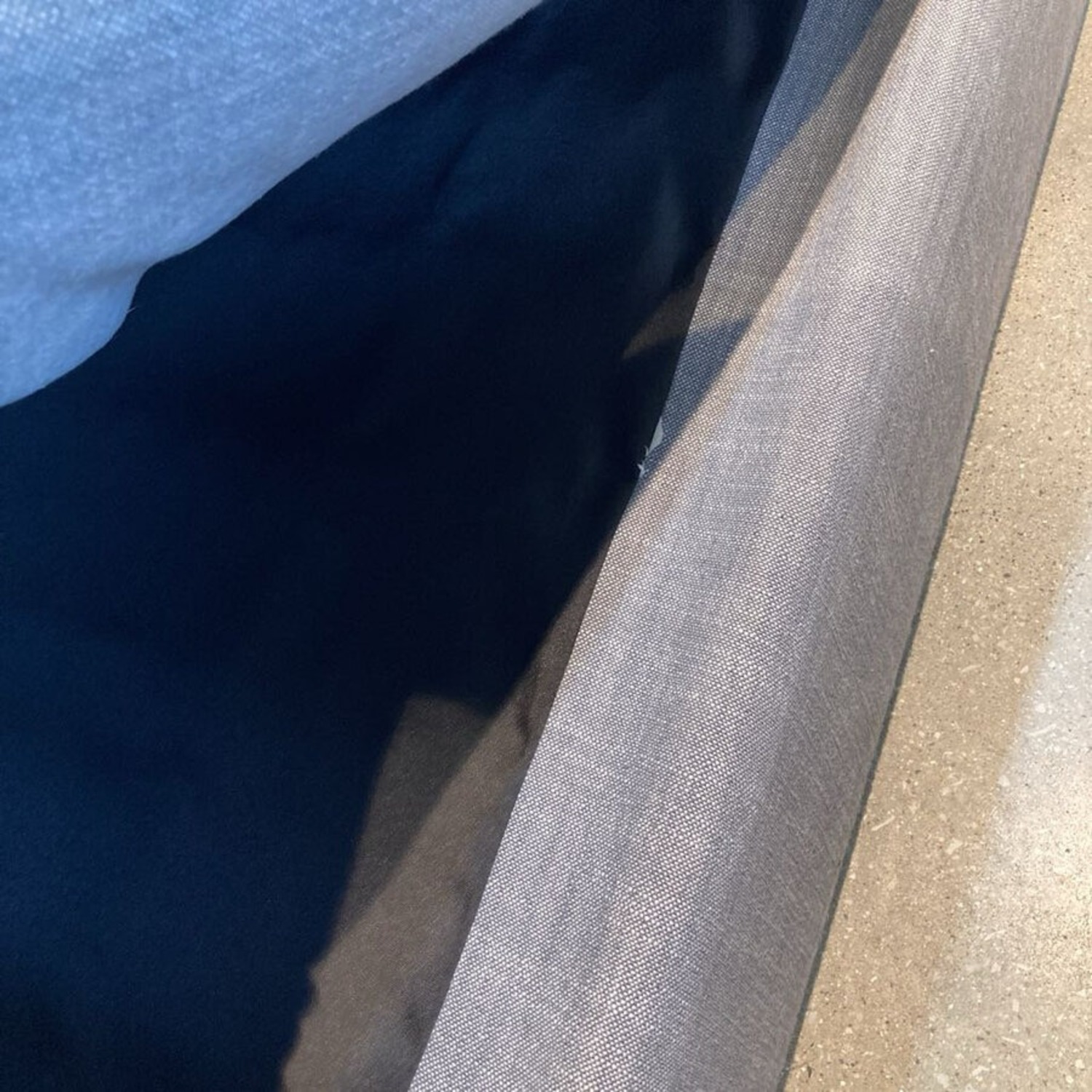 Fabric L-Shape Sectional Gray  - image-8