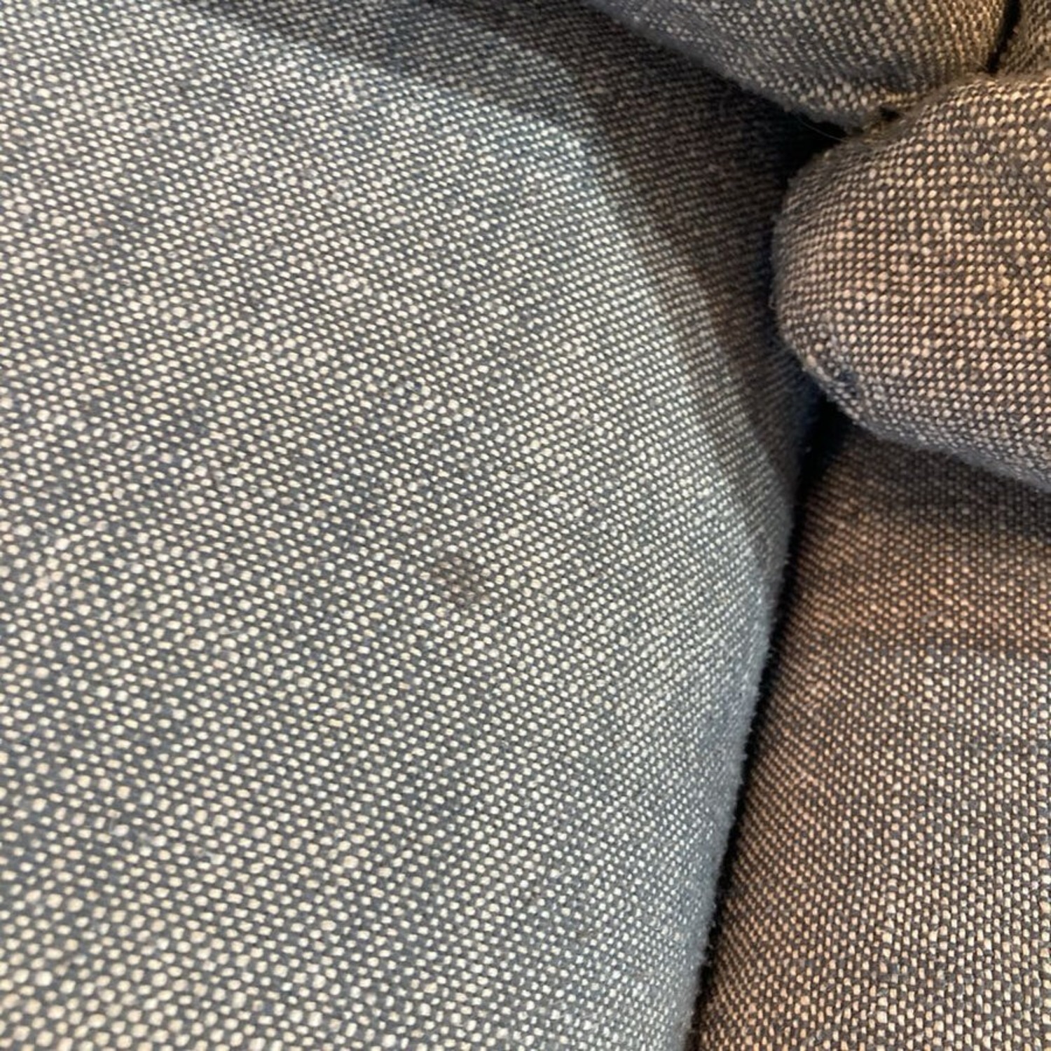 Fabric L-Shape Sectional Gray  - image-10