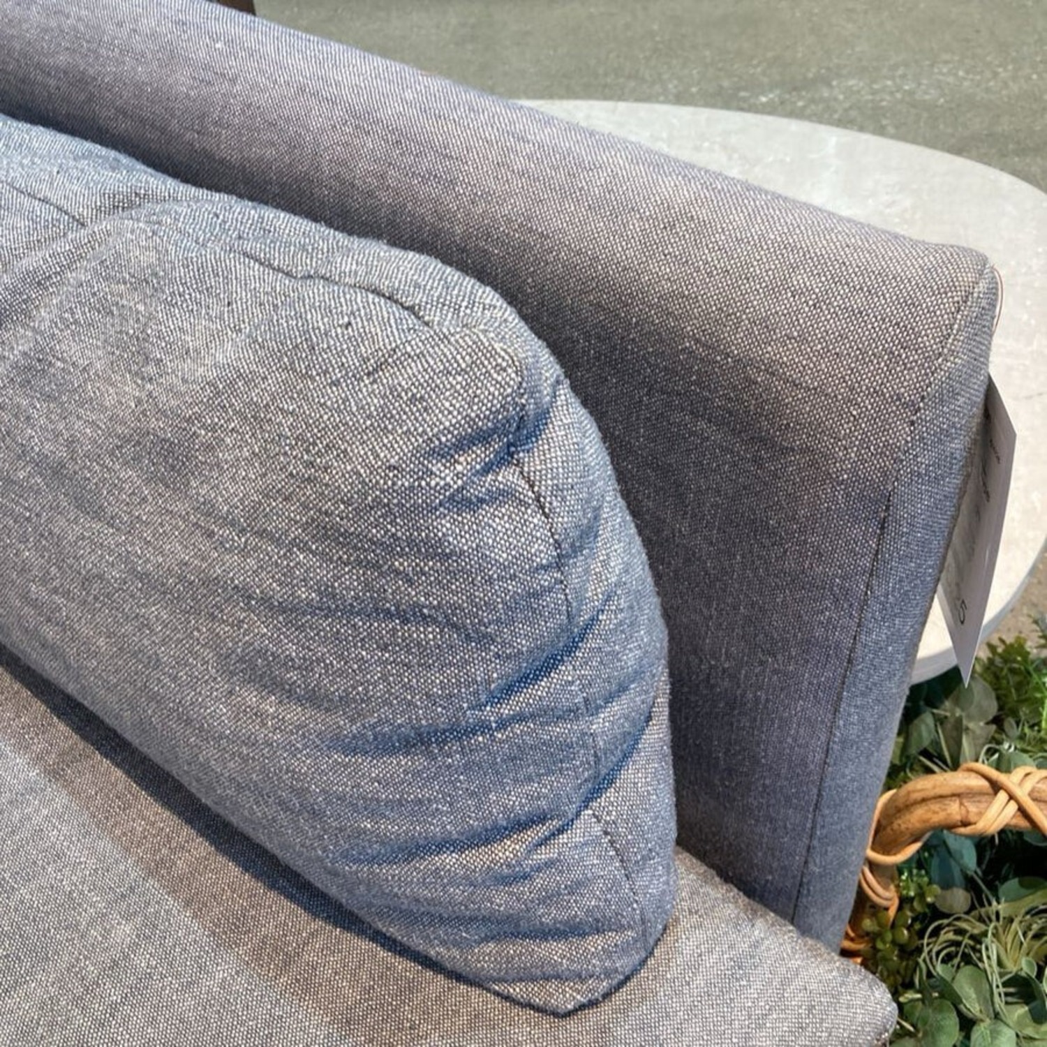 Fabric L-Shape Sectional Gray  - image-9
