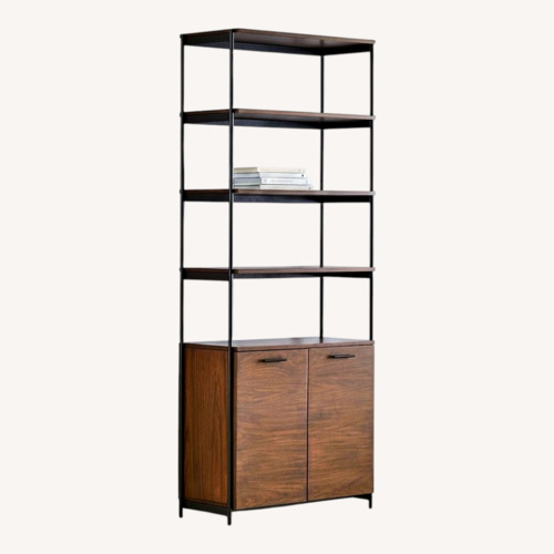 Used West Elm Industrial Modular Open & Closed Storage for sale on AptDeco