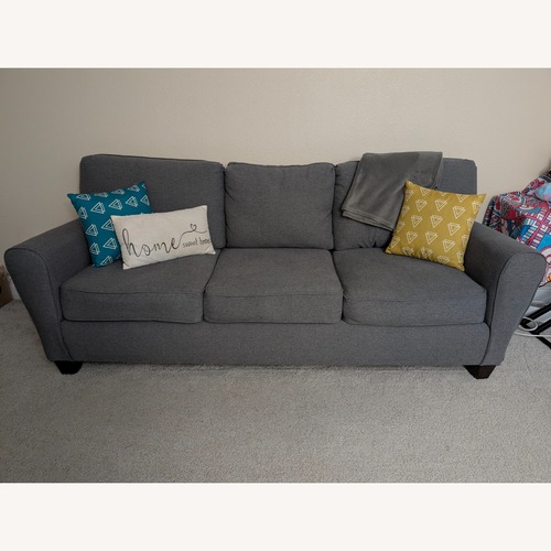 Used Wayfair Dark Gray 3+ Seater Sofa for sale on AptDeco