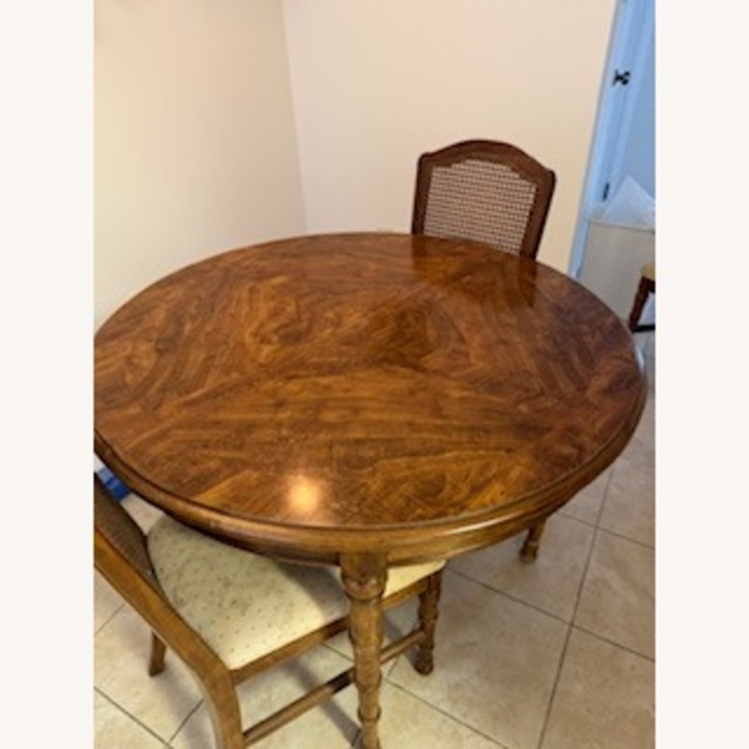 Vintage/Antique Finds Dark Brown Dining Table - image-2