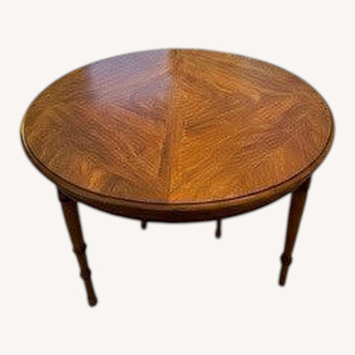 Used Vintage/Antique Finds Dark Brown Dining Table for sale on AptDeco