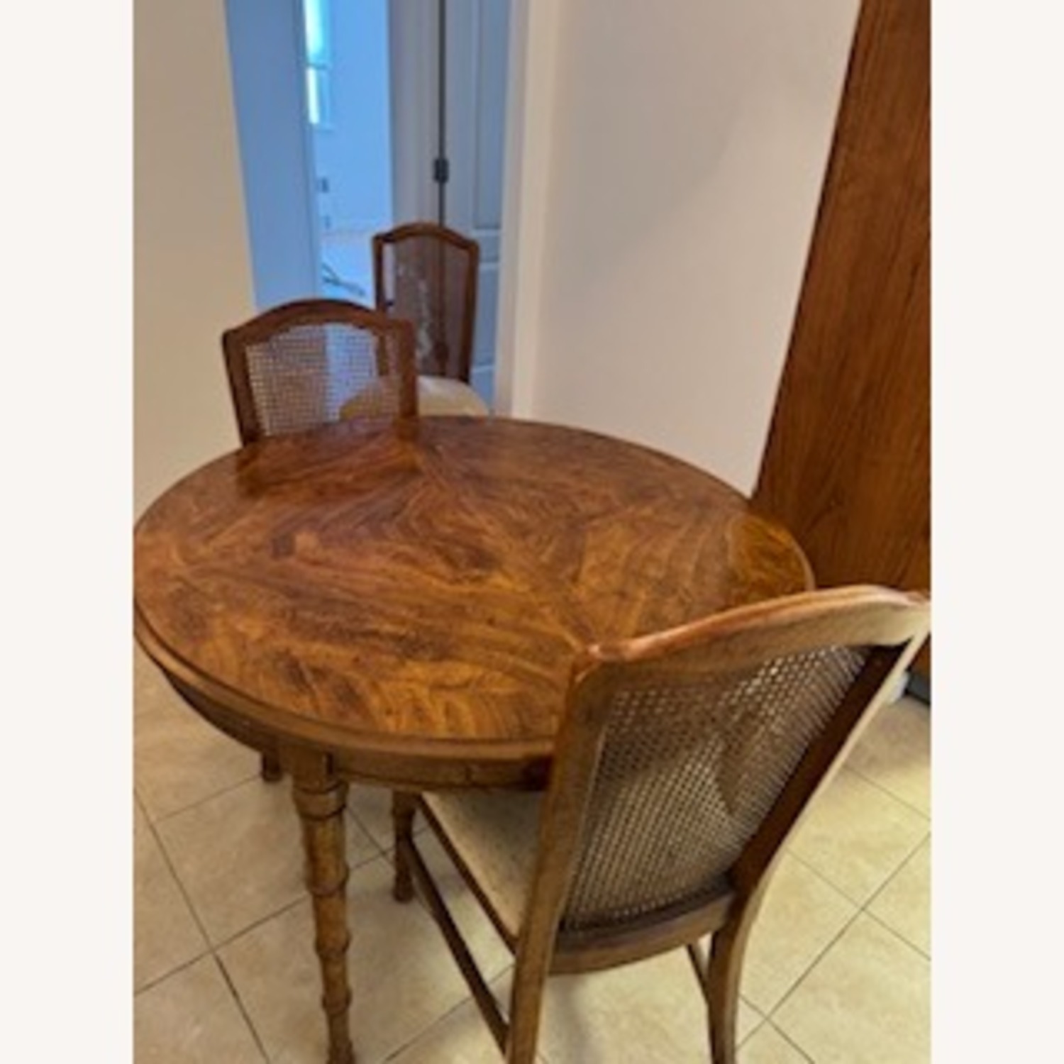 Vintage/Antique Finds Dark Brown Dining Table - image-4