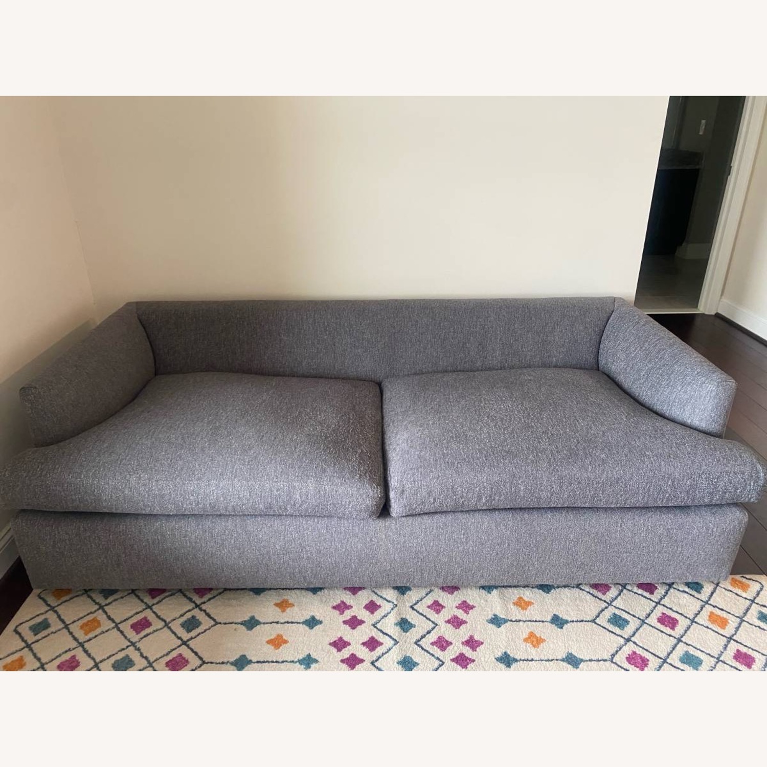 West Elm Haven Queen Sleeper Sofa - Pewter - image-2