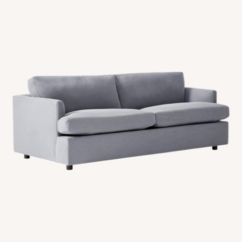 Used West Elm Haven Queen Sleeper Sofa - Pewter for sale on AptDeco