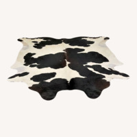 Natural Leather Area Rug 6.1' x 6.3'