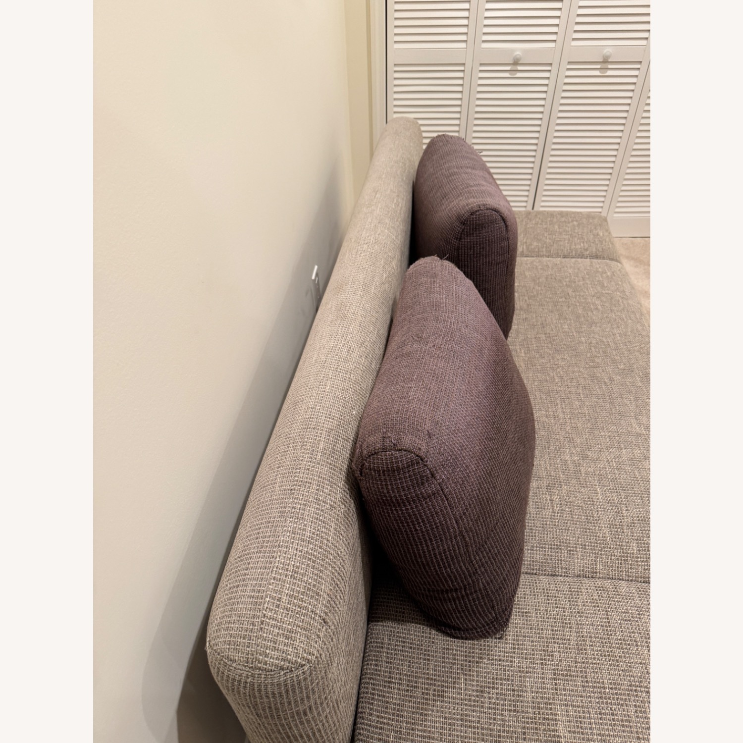 IKEA Light Brown Sleeper Sofa - image-3