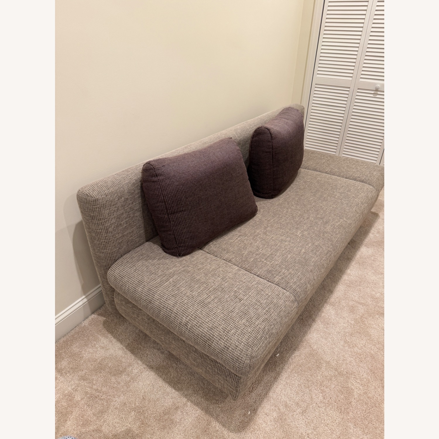 IKEA Light Brown Sleeper Sofa - image-1