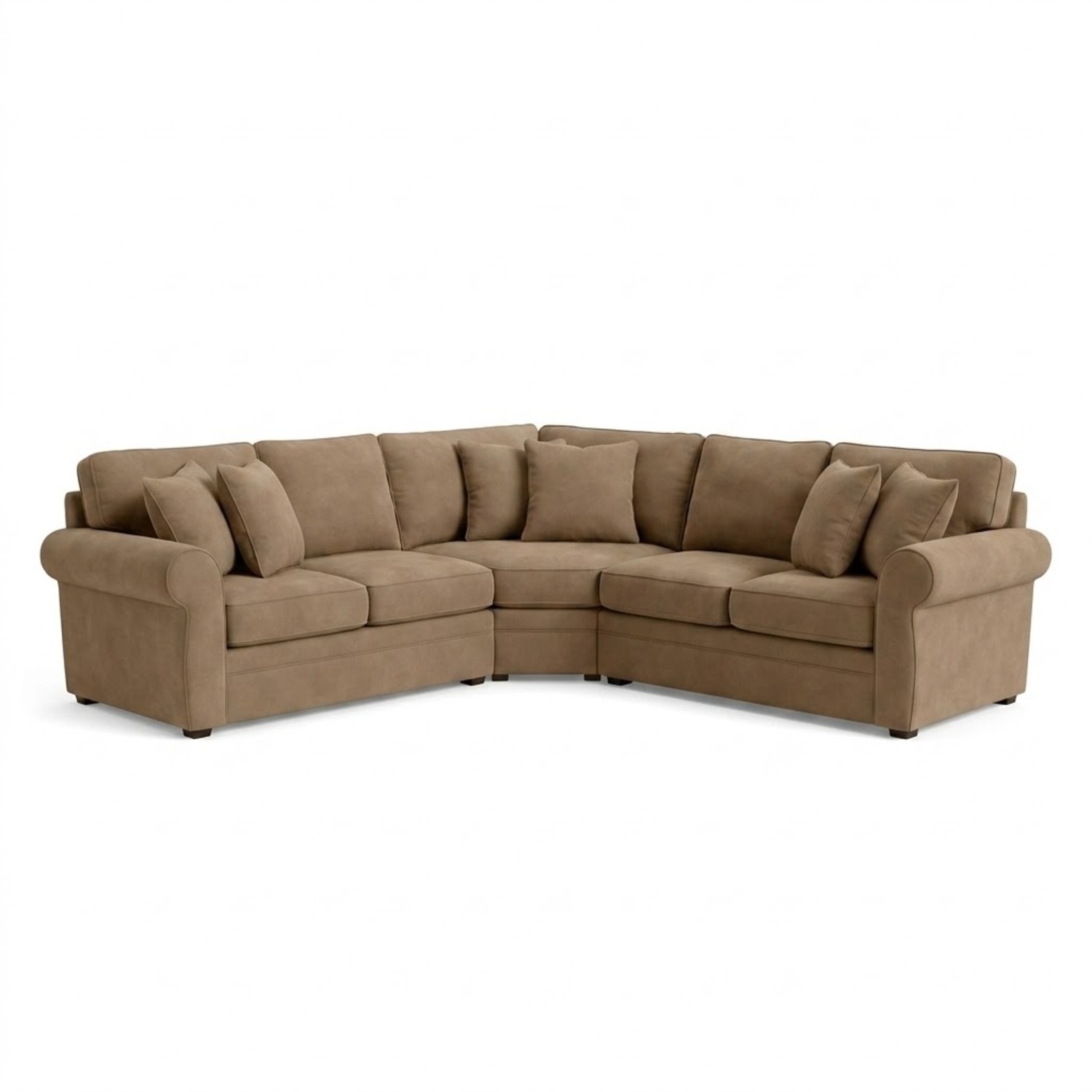 Pottery Barn Pearce Light Brown 3+ Piece Sectional - image-6