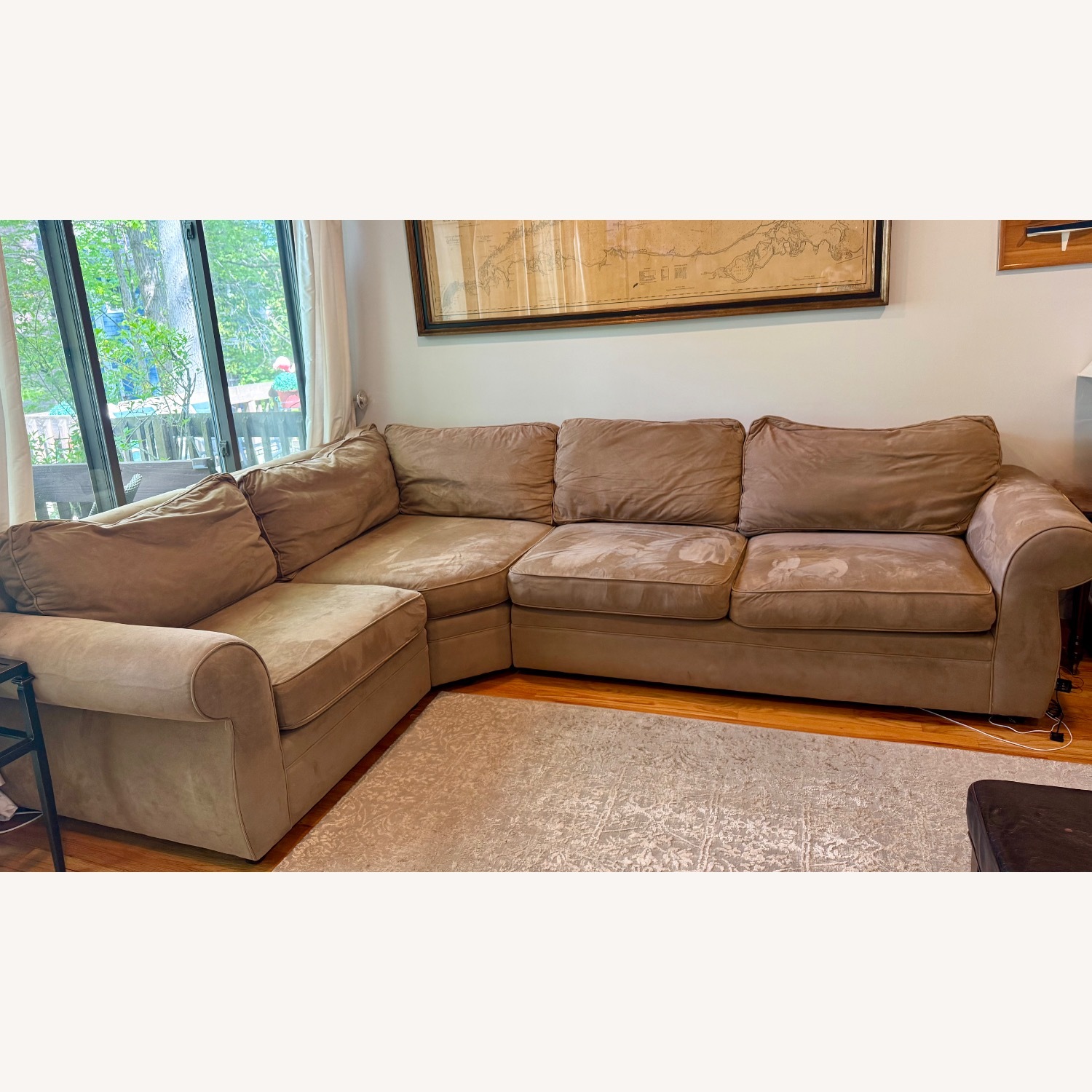 Pottery Barn Pearce Light Brown 3+ Piece Sectional - image-3