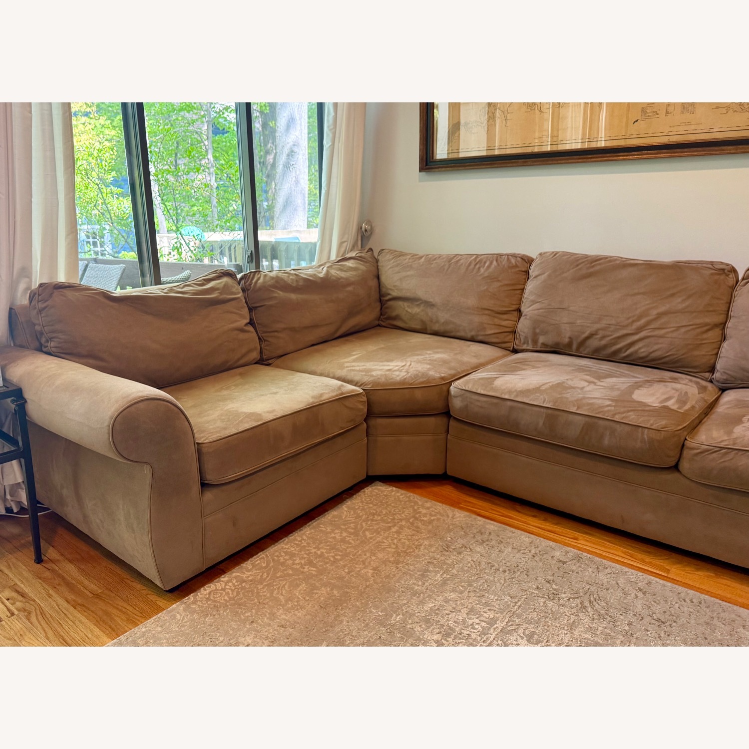 Pottery Barn Pearce Light Brown 3+ Piece Sectional - image-2