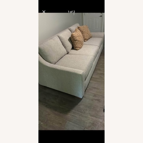 Used Macy's Light Gray Sleeper Sofa for sale on AptDeco