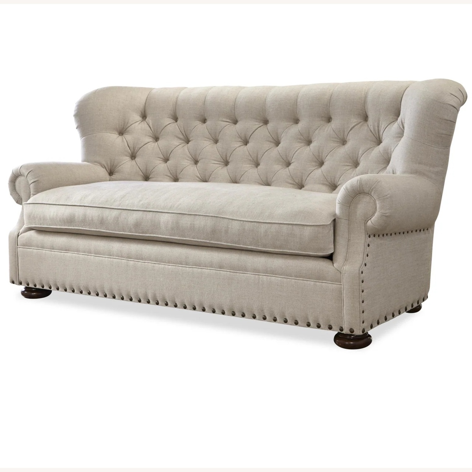 Zin Home Maxwell Natural Fabric 3+ Seater Sofa - image-10