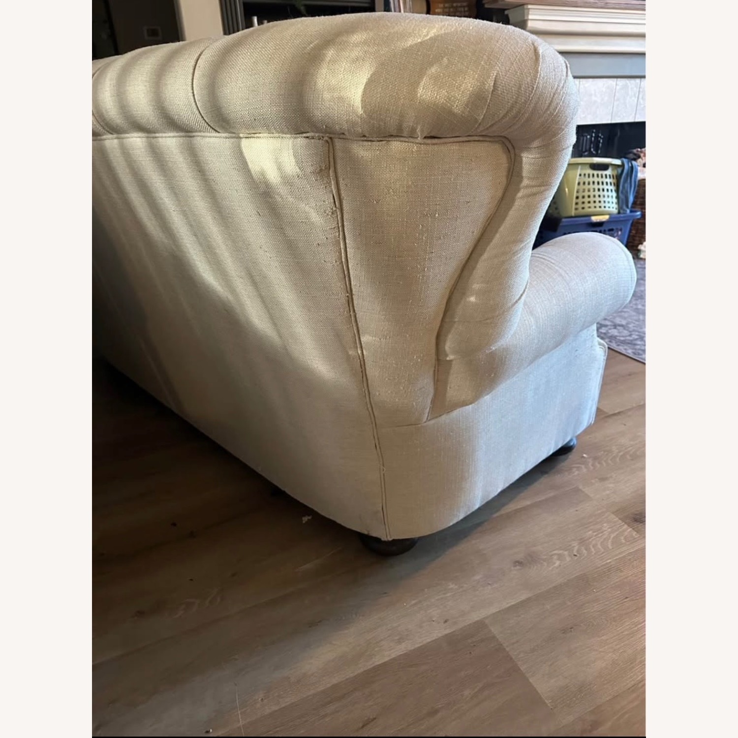 Zin Home Maxwell Natural Fabric 3+ Seater Sofa - image-9