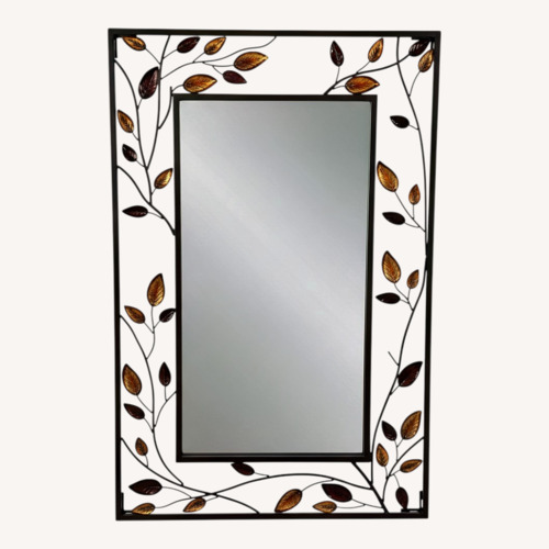 Used Decorative Metal Wall Mirror for sale on AptDeco
