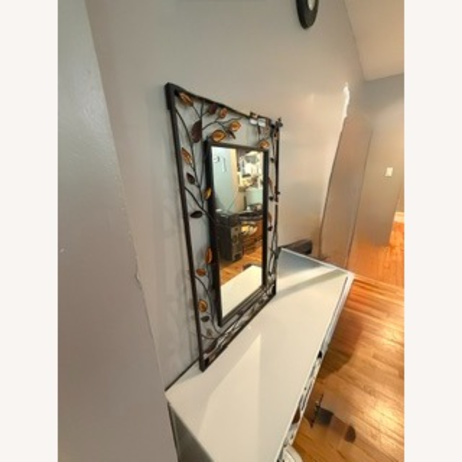 Decorative Metal Wall Mirror - image-3