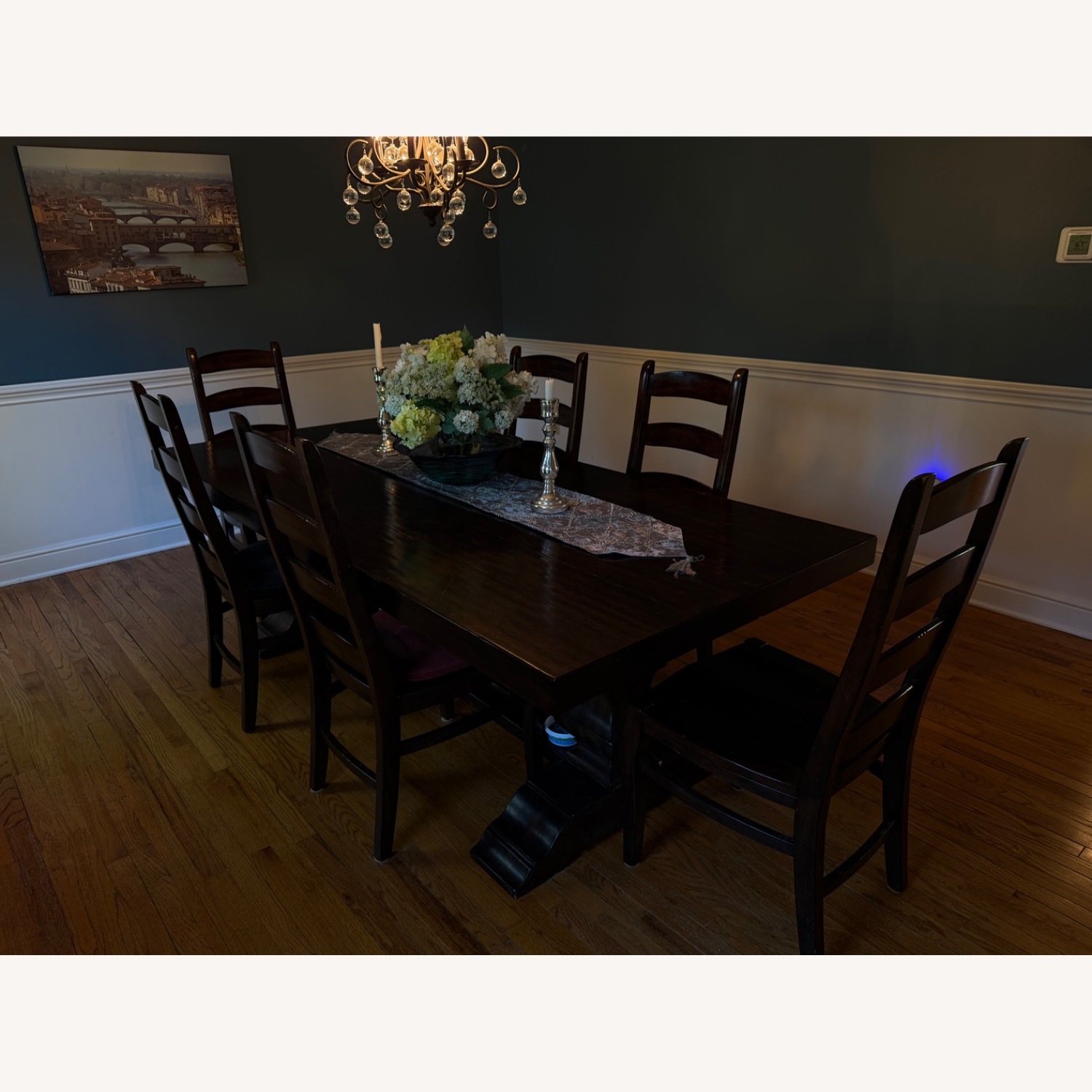 Pottery Barn Banks Extendable Dining Table 76"-128" - image-1