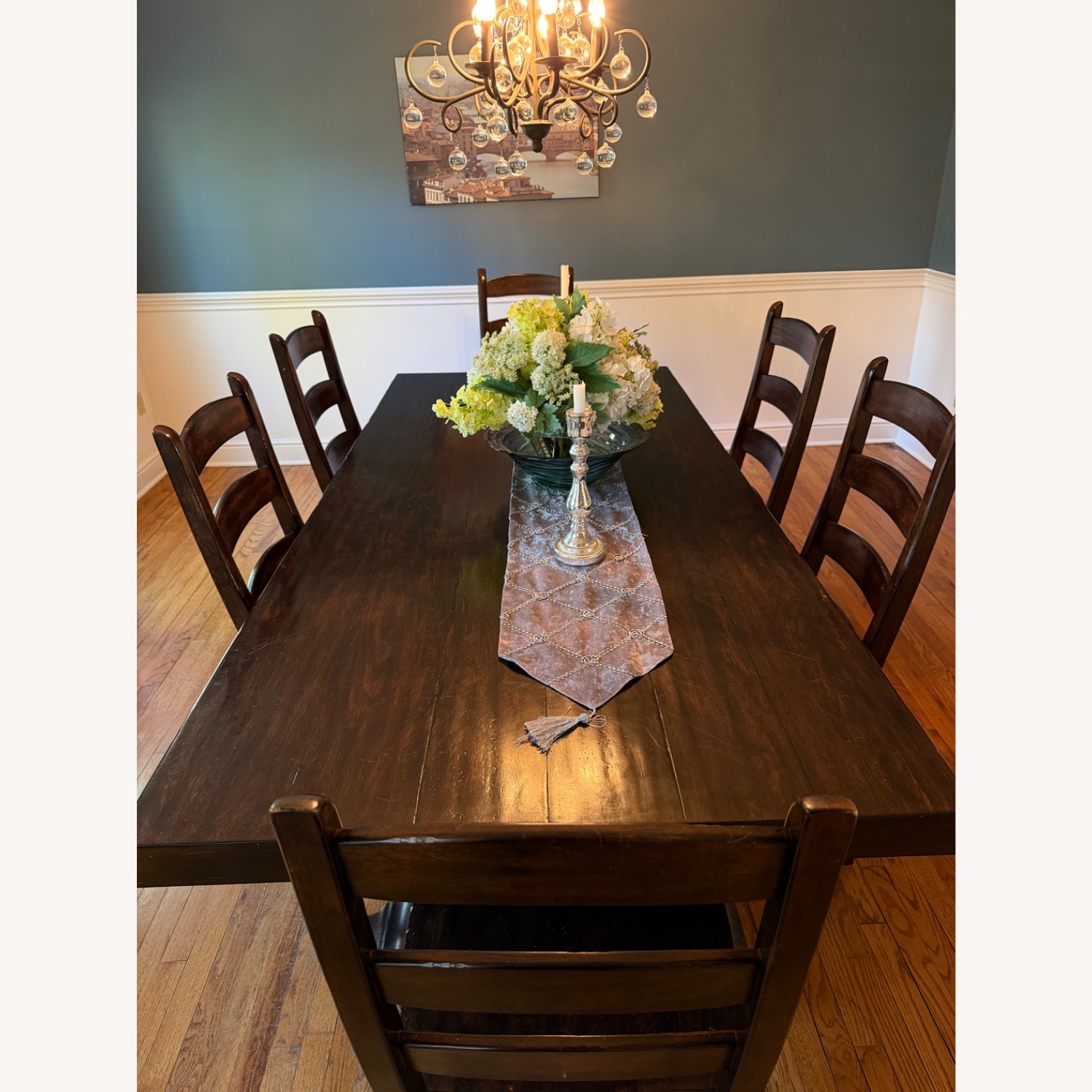 Pottery Barn Banks Extendable Dining Table 76"-128" - image-2
