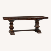 Pottery Barn Banks Extendable Dining Table 76"-128"