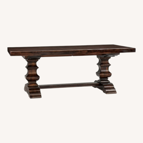 Used Pottery Barn Banks Extendable Dining Table 76"-128" for sale on AptDeco