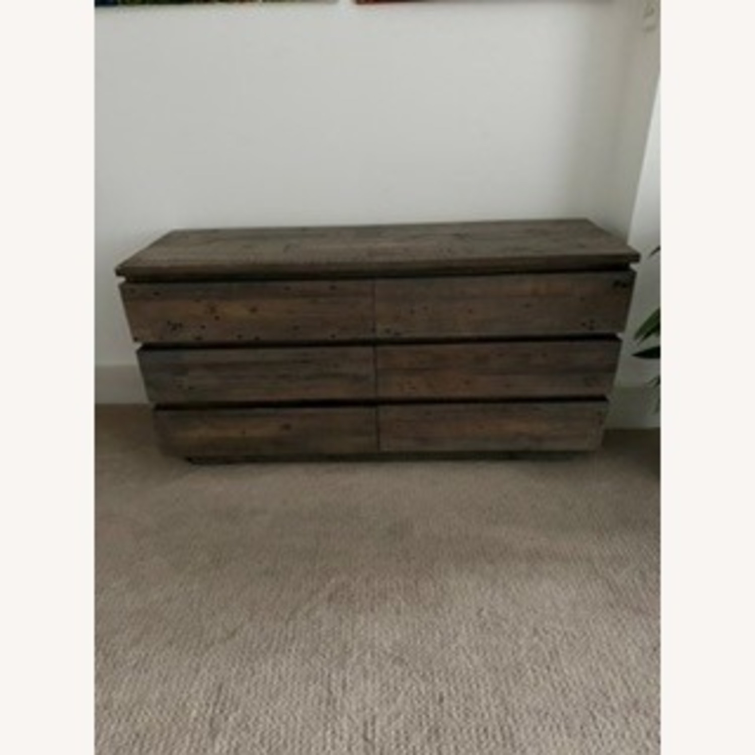 West Elm Emmerson Modern Reclaimed Wood Grey Dresser - image-3