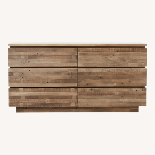 Used West Elm Emmerson Modern Reclaimed Wood Grey Dresser for sale on AptDeco