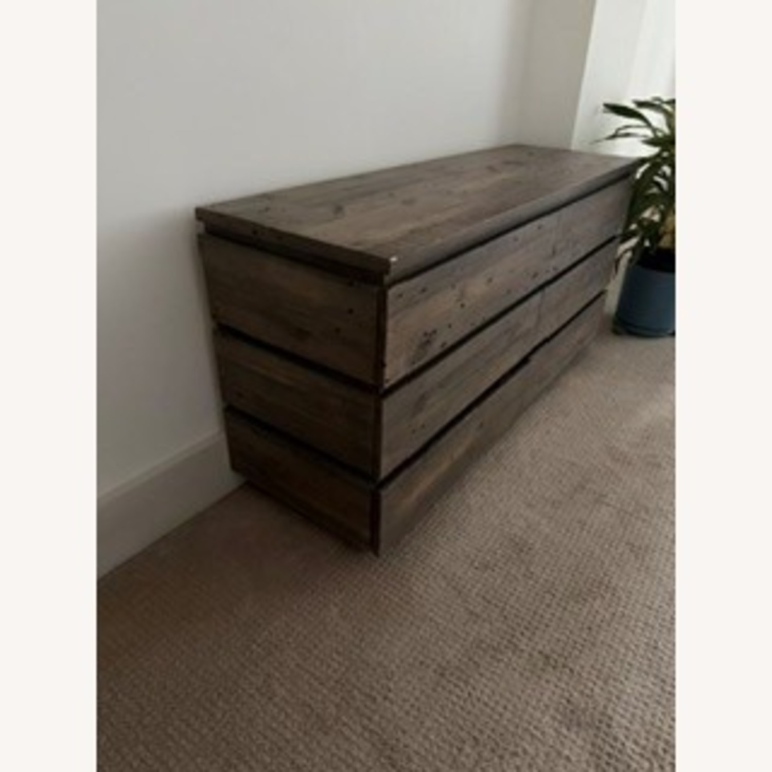 West Elm Emmerson Modern Reclaimed Wood Grey Dresser - image-5