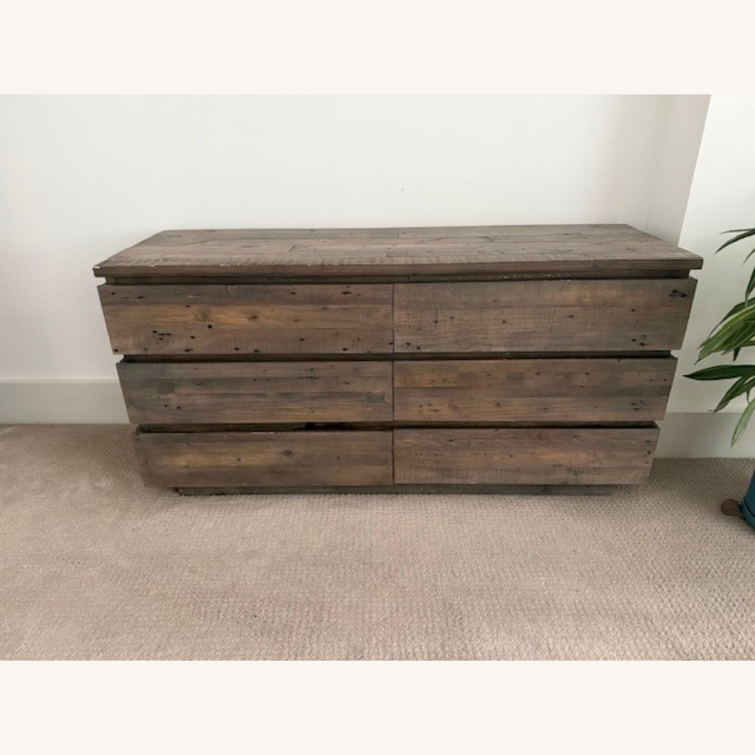 West Elm Emmerson Modern Reclaimed Wood Grey Dresser - image-1