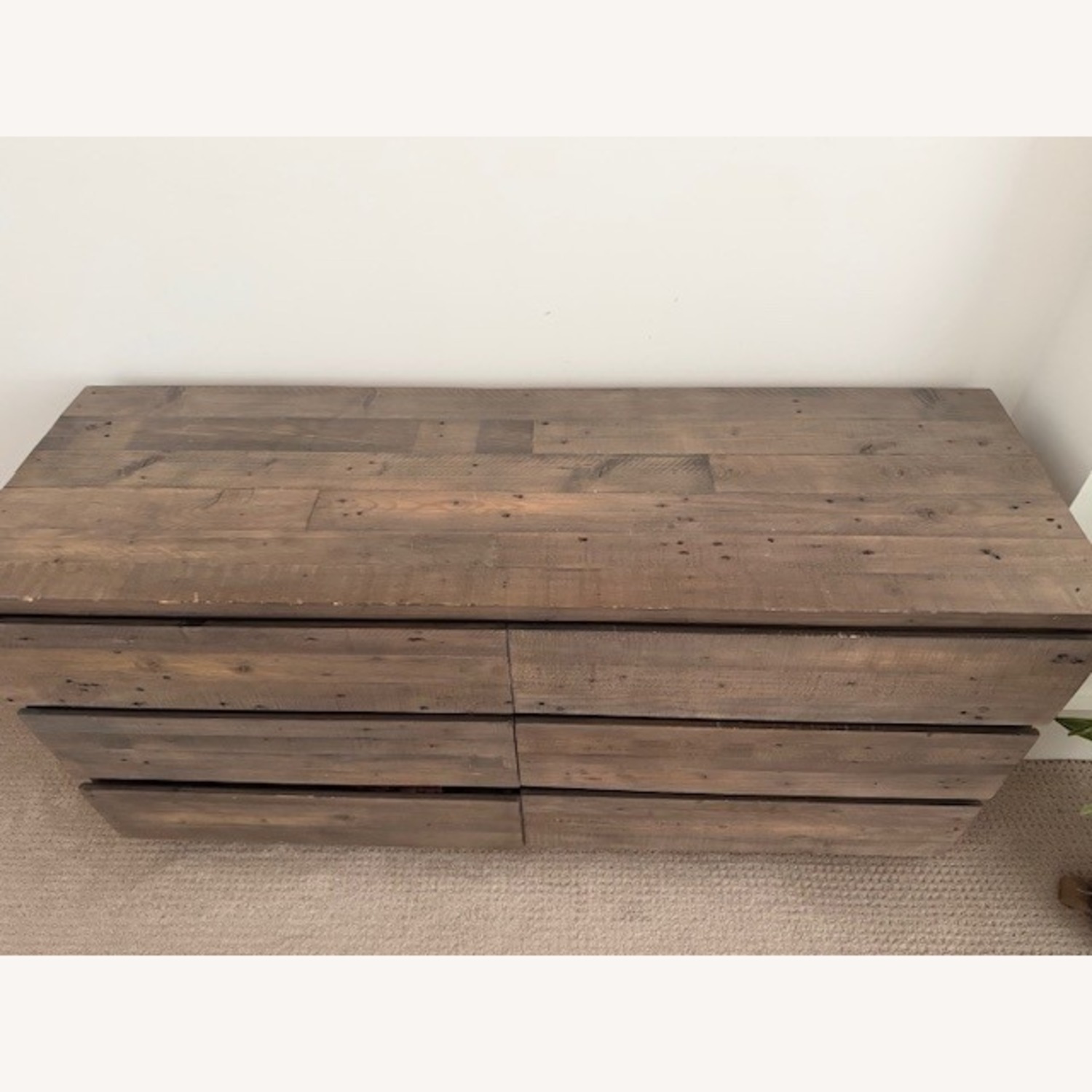 West Elm Emmerson Modern Reclaimed Wood Grey Dresser - image-2