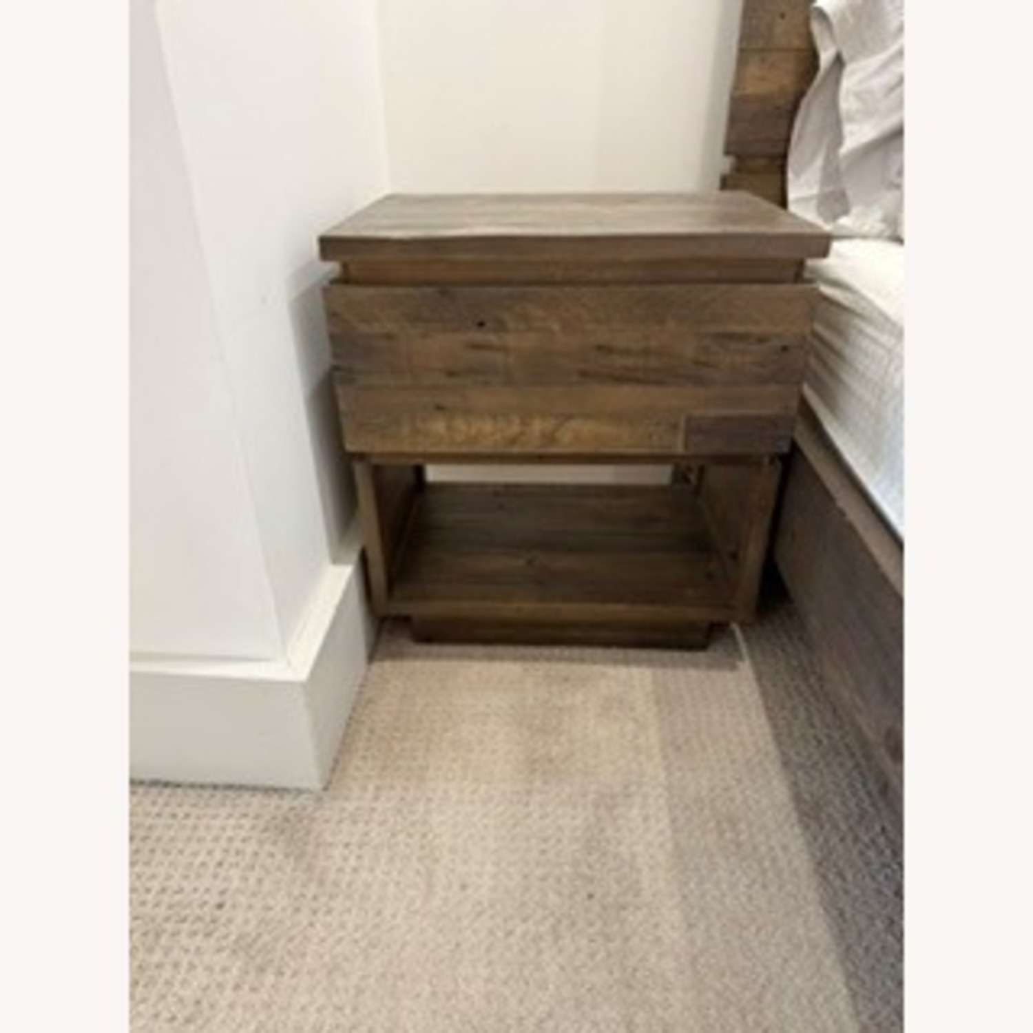 West Elm Emmerson Modern Reclaimed Wood - Grey - image-6