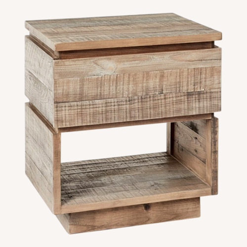 Used West Elm Emmerson Modern Reclaimed Wood - Grey for sale on AptDeco