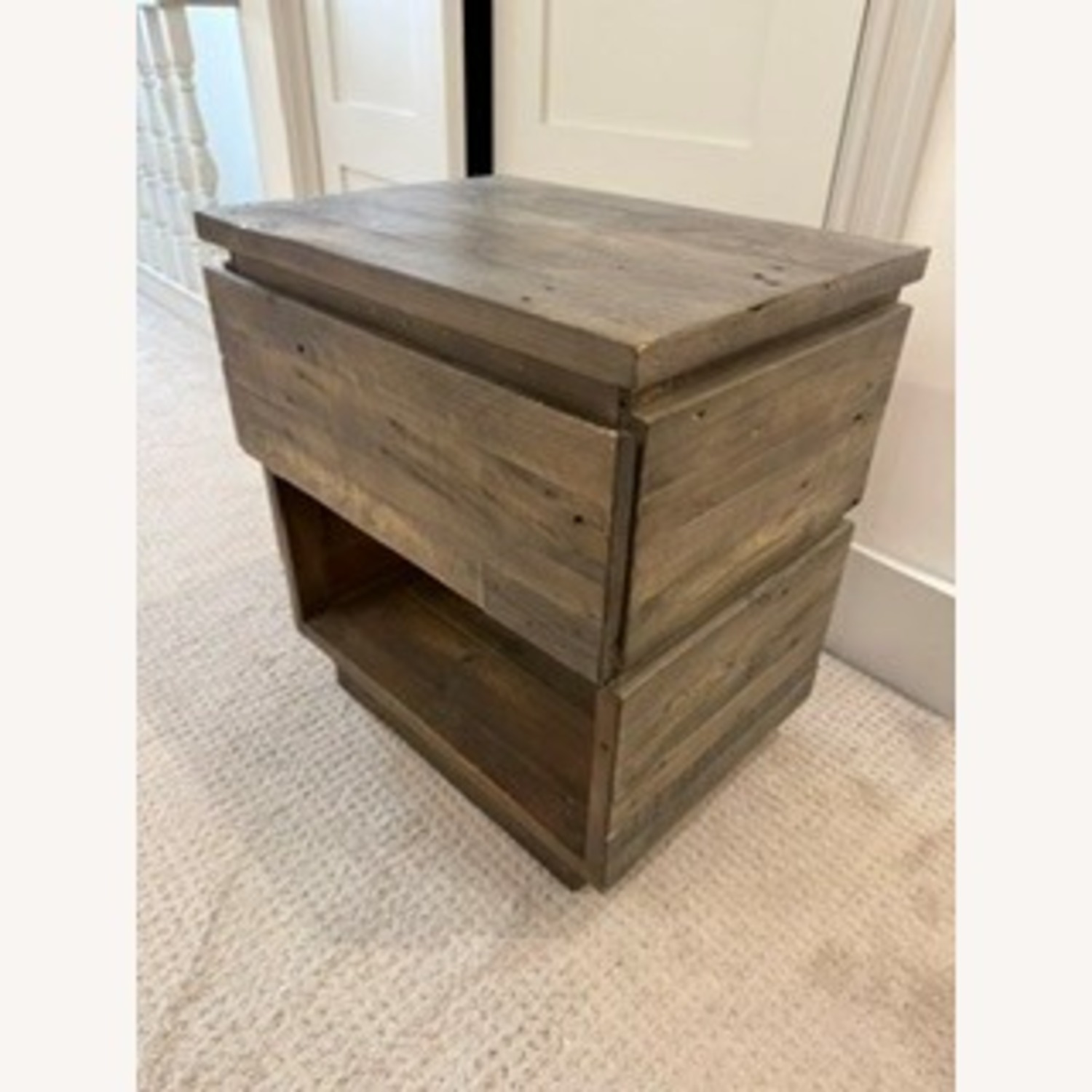 West Elm Emmerson Modern Reclaimed Wood - Grey - image-4