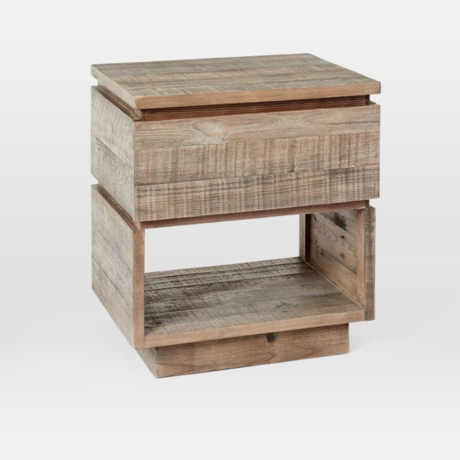 West Elm Emmerson Modern Reclaimed Wood - Grey - image-7