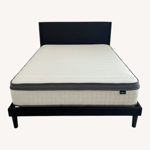 Used Black Queen Bed  for sale on AptDeco