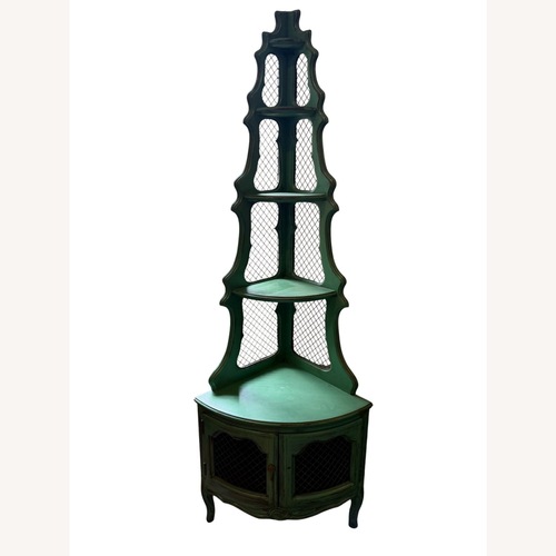 Used Wooden Plant Stand/Bookshelf 68” for sale on AptDeco