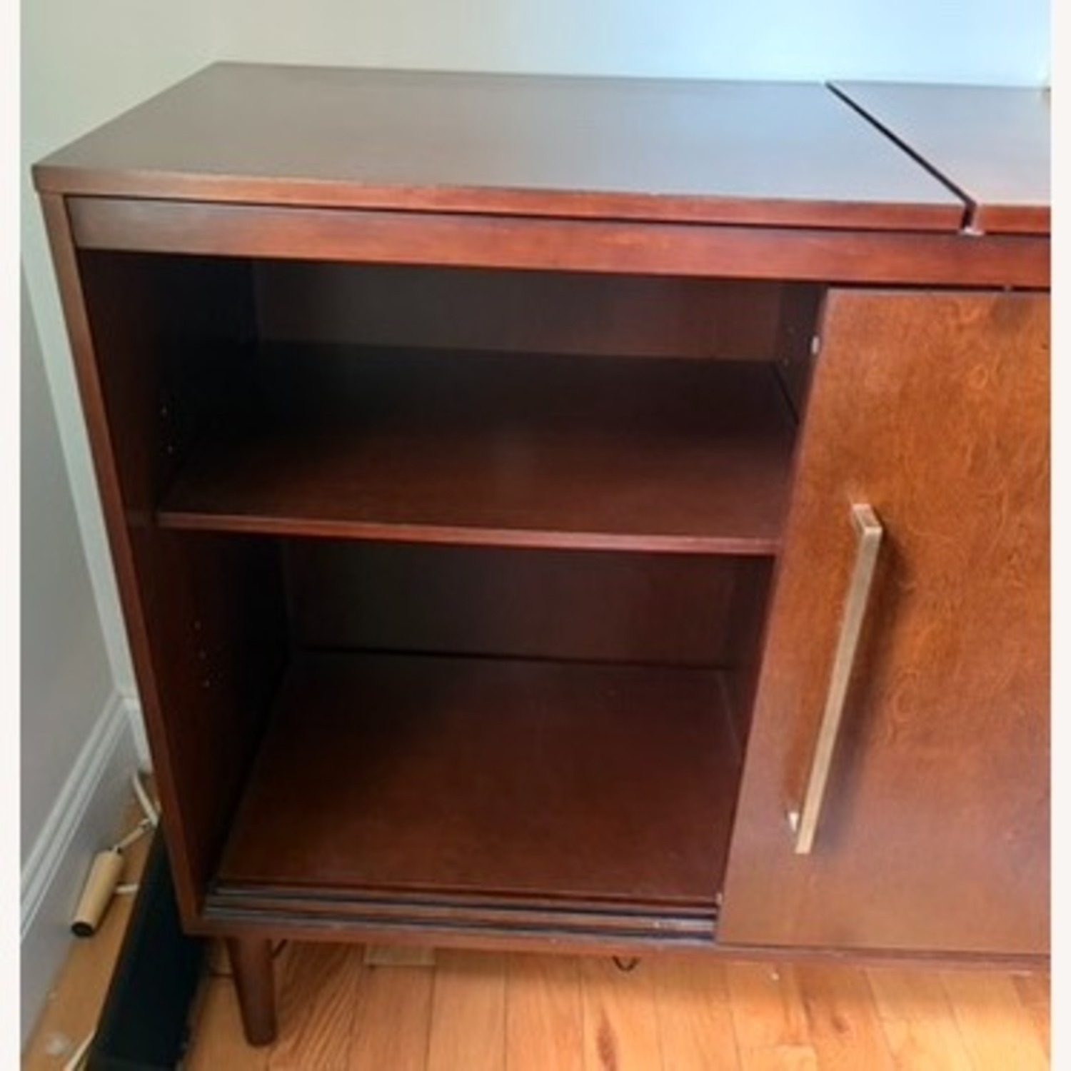 Crosley Furniture Dark Brown Wood Media Storage - image-9
