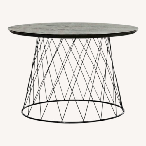 Used Safavieh Black Wood Coffee Table for sale on AptDeco