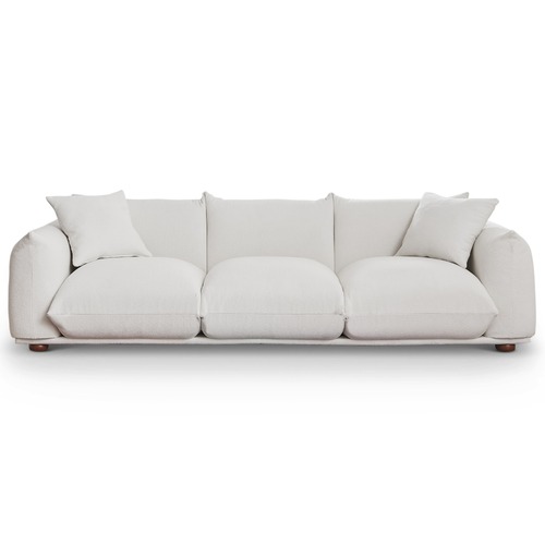 Used Midinmod White Fabric 3+ Seater Sofa for sale on AptDeco