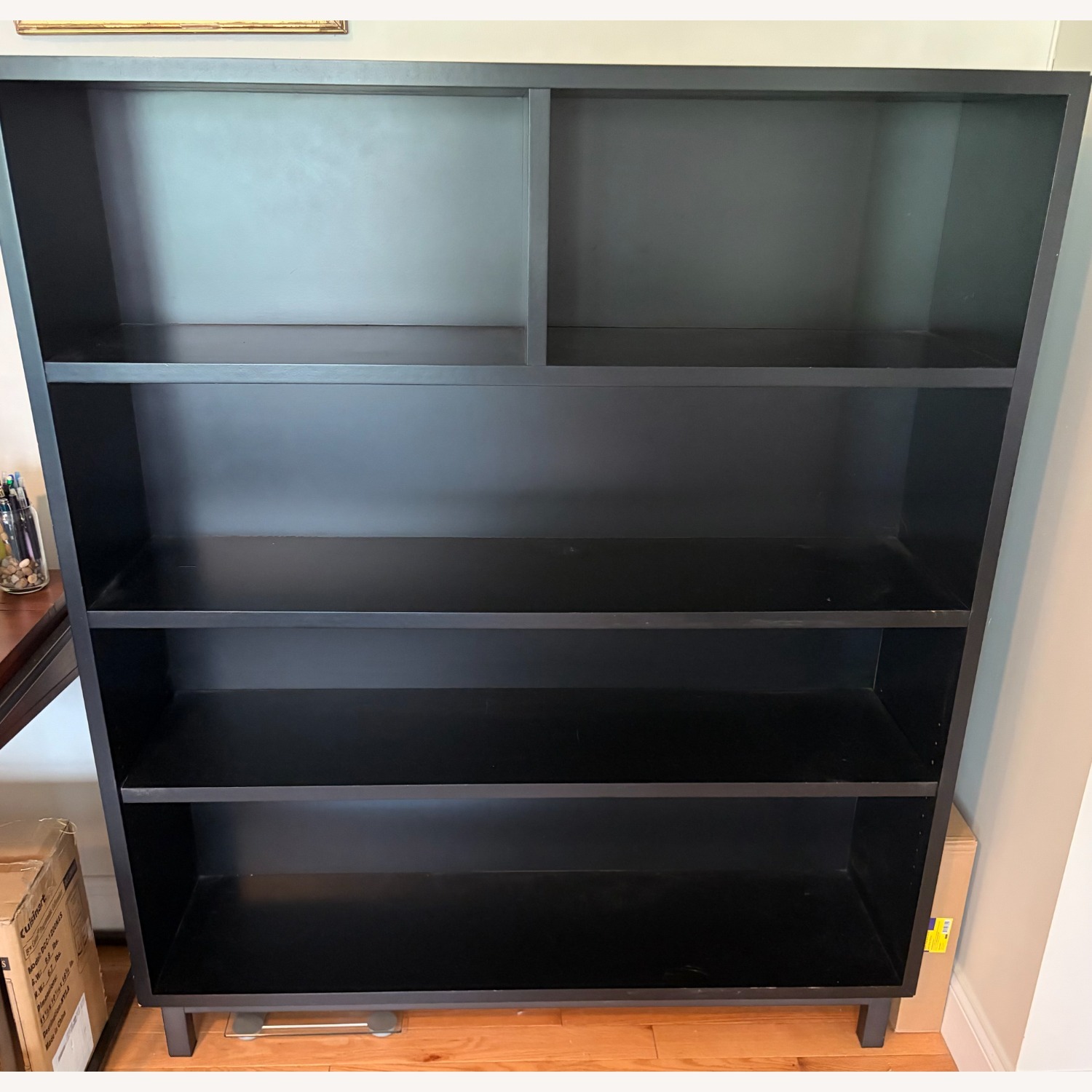 Room & Board Copenhagen Black Wood Bookcase - image-1