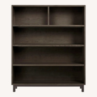 Room & Board Copenhagen Black Wood Bookcase